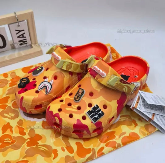 Bape X Crocs